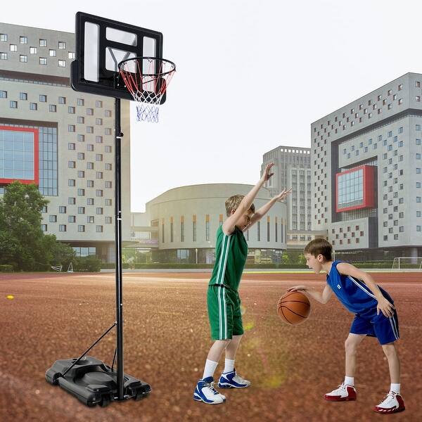 Shop Height Adjustable Portable Shatterproof Backboard Basketball