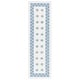 preview thumbnail 12 of 11, SAFAVIEH Handmade Kids Kinsey Dots Wool Rug 2'3" x 8' Runner - Ivory/Blue