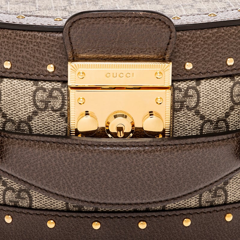 Gucci GG Supreme Trunk Shoulder Bag