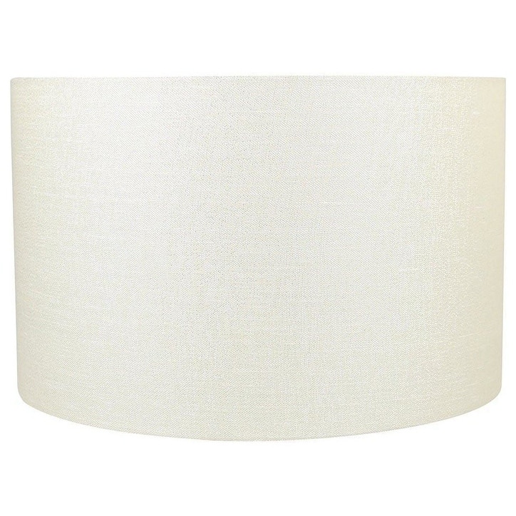 Classic Drum Metallic Fabric Lamp Shade, 8" to 16" Bottom Size