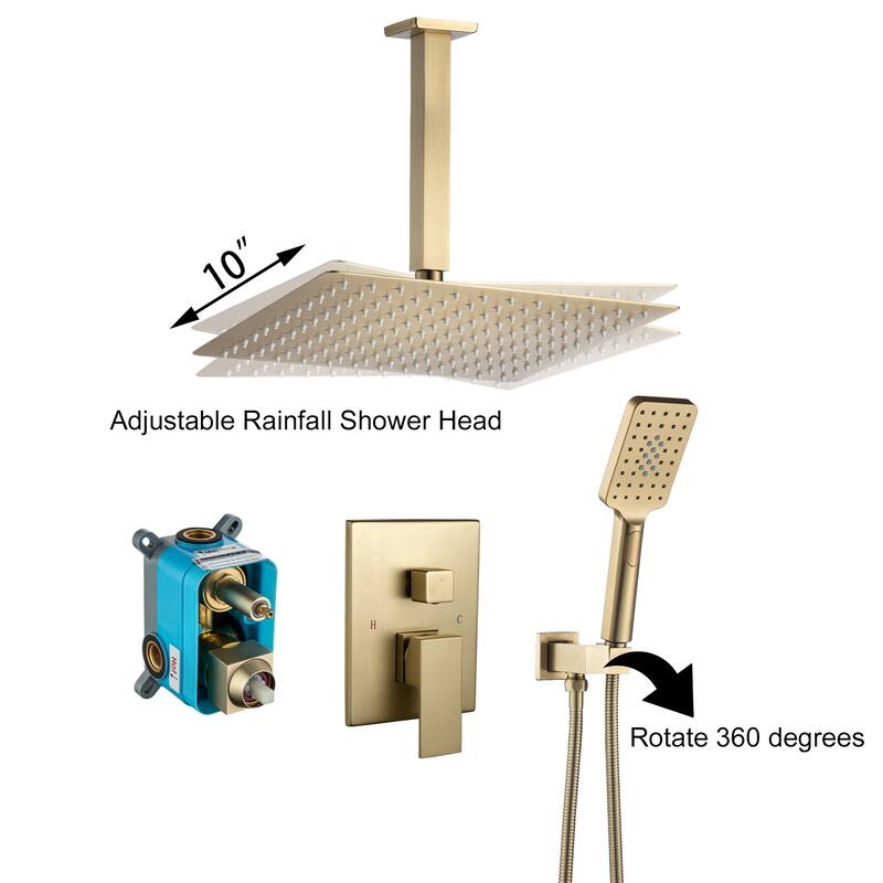 CLihome 3 Spray with 2 Functions Dual Shower Heads