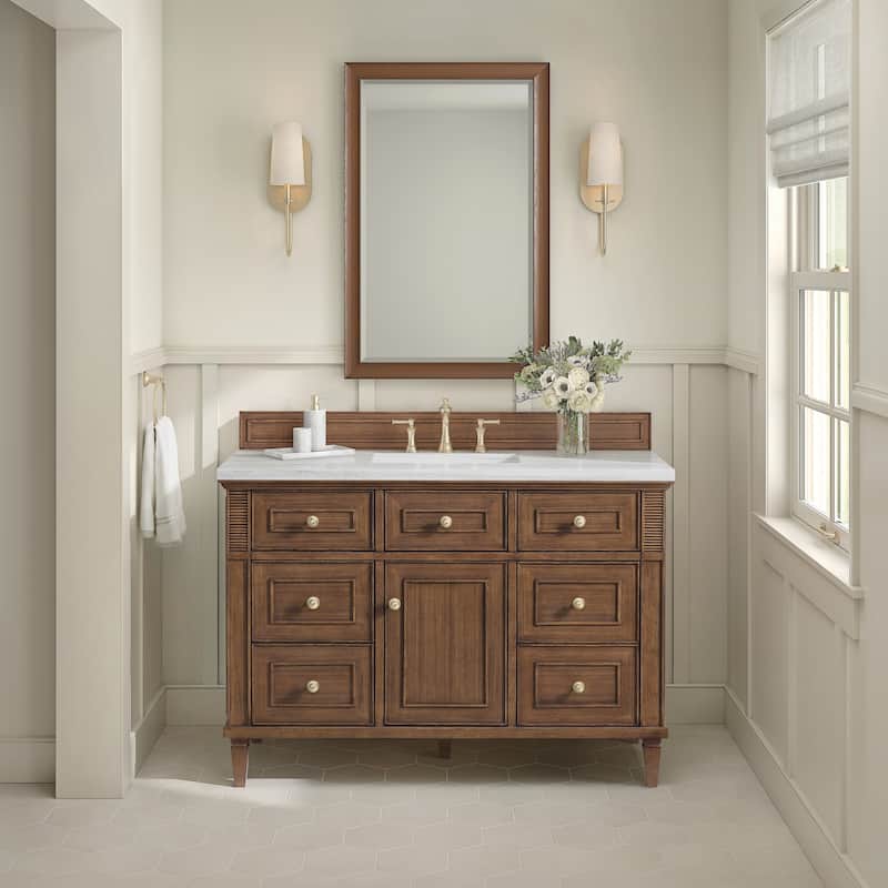 James Martin Vanities 424-V48-3AF Lorelai 48" Single Basin Wood Vanity