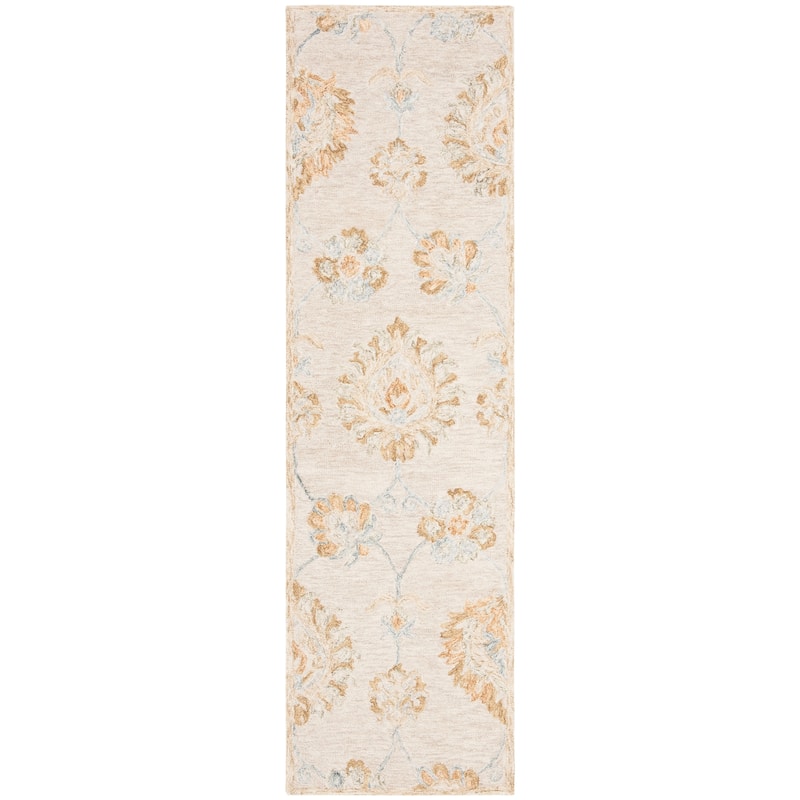 SAFAVIEH Handmade Blossom Ilana Modern Floral Wool Rug