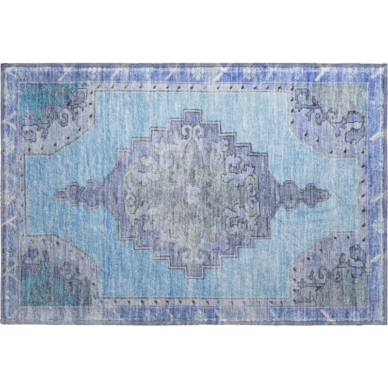 Premium Washable Super Soft Vintage Traditional Mayfield Rug