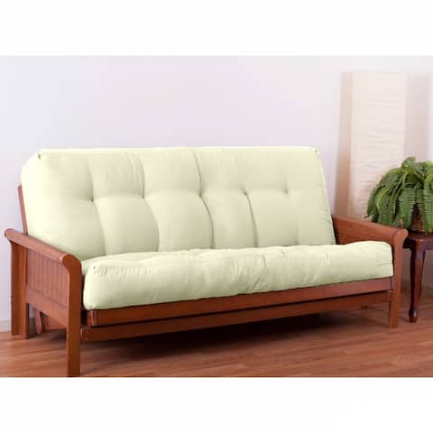 9-inch Thick Twill Futon Mattress (Twin, Full, or Queen)
