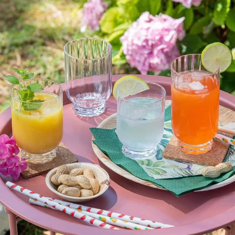 Bormioli Rocco Set of 4 Florian Highball Glasses