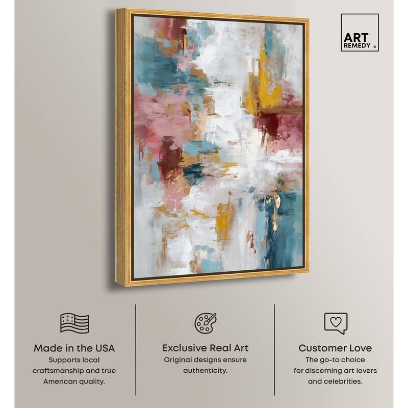 Warmth and cool II Canvas by Art Remedy