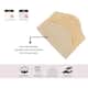 Home Weavers Waterford Collection 5 Piece Genuine Cotton Bath Rugs Set