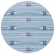 preview thumbnail 2 of 3, SAFAVIEH Tacoma Kids Annaleena Kids & Tween Rug 5' Round - Grey/Blue