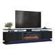 preview thumbnail 10 of 97, 70"/80" Modern Fireplace TV Stand with 36" Electric Fireplace