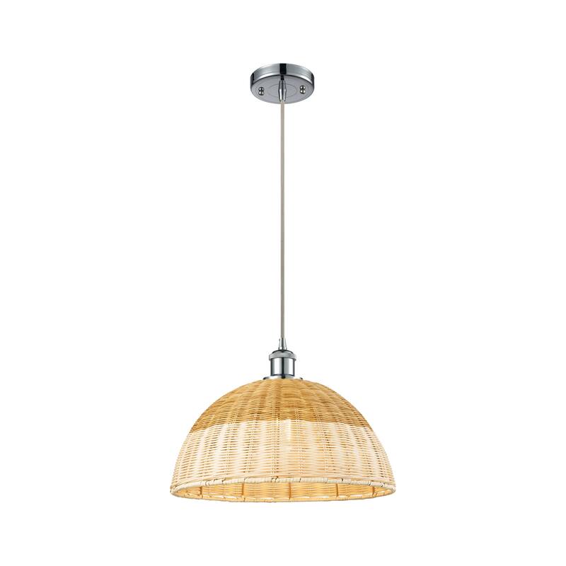 Innovations Lighting Endless Possibilities Ballston - Bristol Natural II - 1 Light 16" Cord Hung Mini Pendant - Polished Chrome