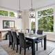 Modern Industrial Metal Cage Cylinder Pendant Light for Kitchen Island - W 9.1"x H 24.4"