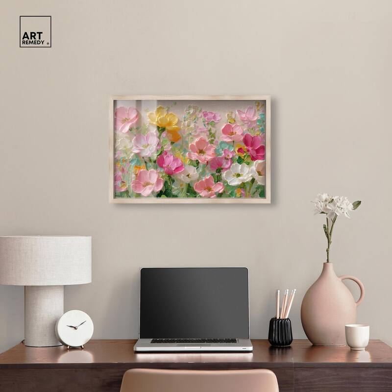 Expressed in Petals I Shadowbox by Art Remedy