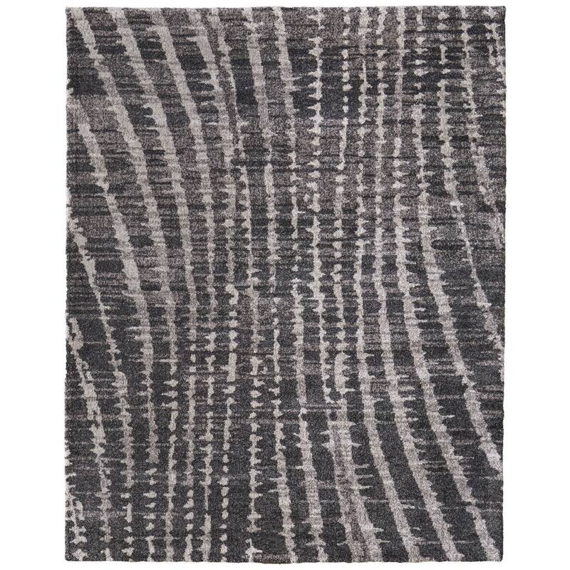 HomeRoots Abstract Industrial Rectangle Area Rug