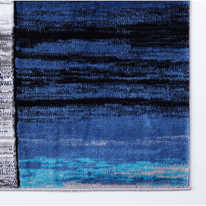 LaDole Rugs Copper Abstract Area Rug