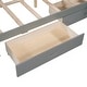 preview thumbnail 21 of 22, Pine Wood Twin-Over-Full Bunk Bed with Ladders and 2 Storage Drawers