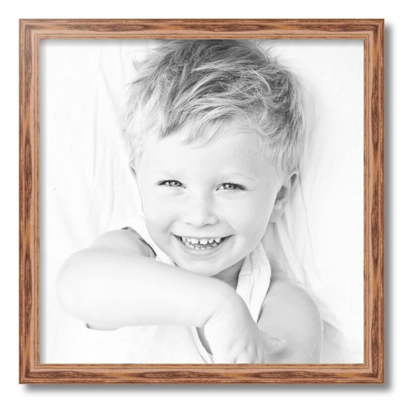ArtToFrames Clayton Oak 20x20 Inch Picture Frame, 1.25 Inch Wood Poster Frame Available in Multiple Colors (59504-20x20)