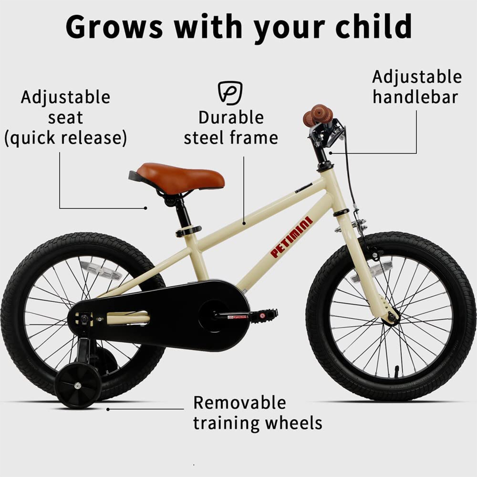 Bike for 7 year sales old with training wheels