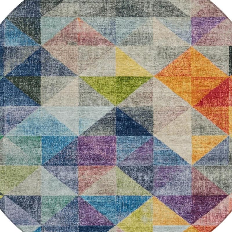 HomeRoots Geometric Transitional Rectangle Outdoor Rug