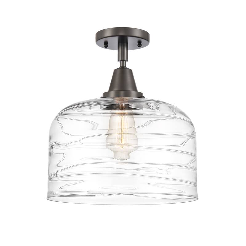 Innovations Lighting Caden Bell - 1 Light 12" Flush Mount