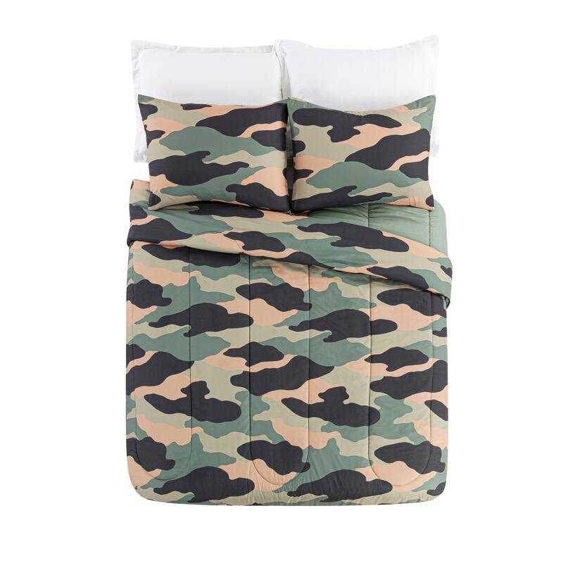 Urban Playground Covert Camo Comforter Set