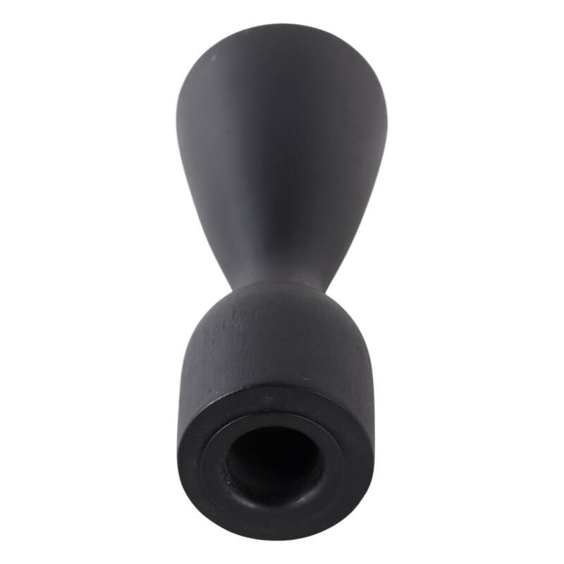 Mango Wood Taper Candle Holder Minimalist Silhouette Modern Design