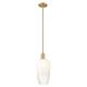 Option Brushed Brass / Opal Shade