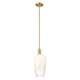 Option Brushed Brass / Opal Shade