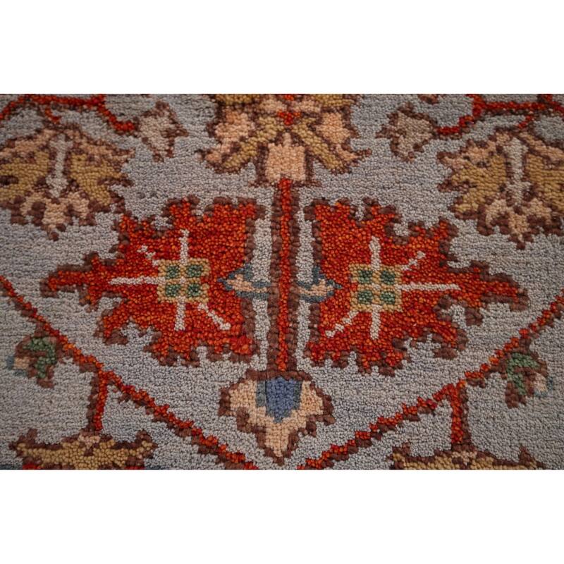 Oushak Indian Accent Rug Handmade Floral Wool Carpet - 3'0"x 5'0"