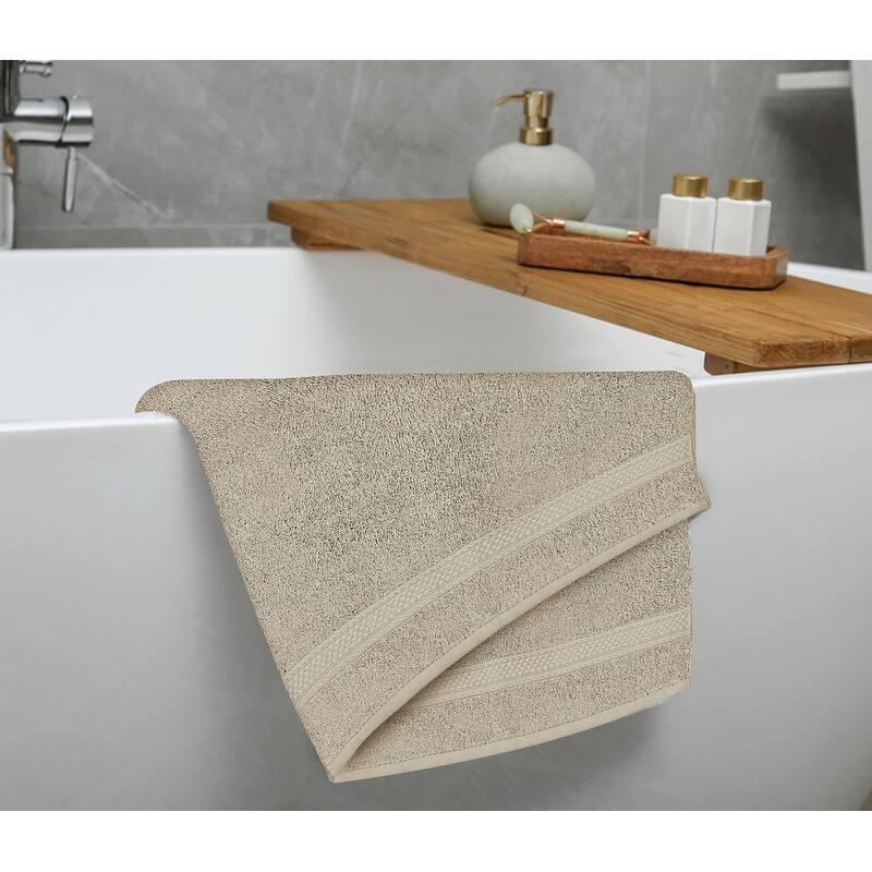 A1HC Bath Towel Set, 500 GSM Duet Technology 100% Ring Spun Cotton, Oeko-Tex Green Certified, Ultra Soft, Quick Dry