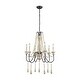preview thumbnail 1 of 0, Elk Home Sommieres Antique French Cream Metal 6 Light Chandelier