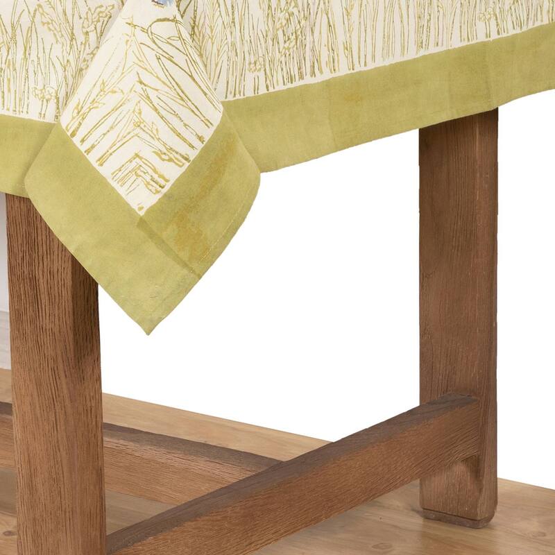 Springfields Multicolored Square Cotton Tablecloth