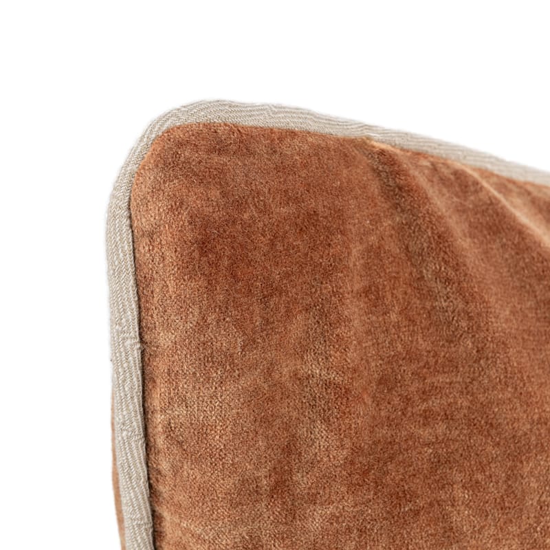 Villa by Classic Home Harriet Velvet Throw Pillow