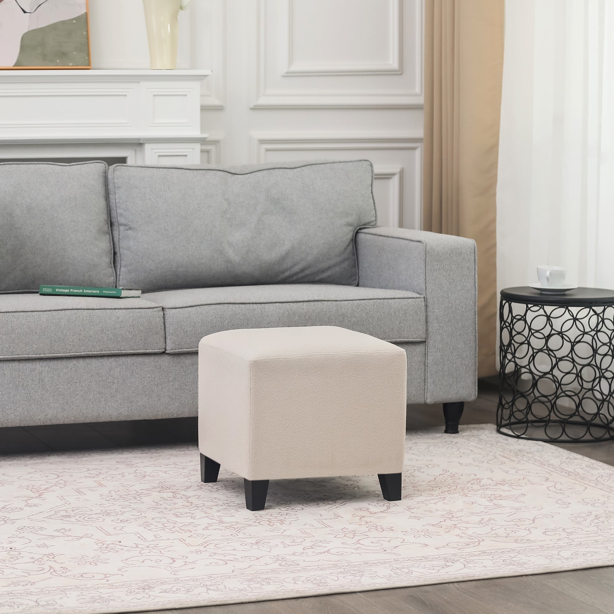 Option Beige-with-Black-Legs