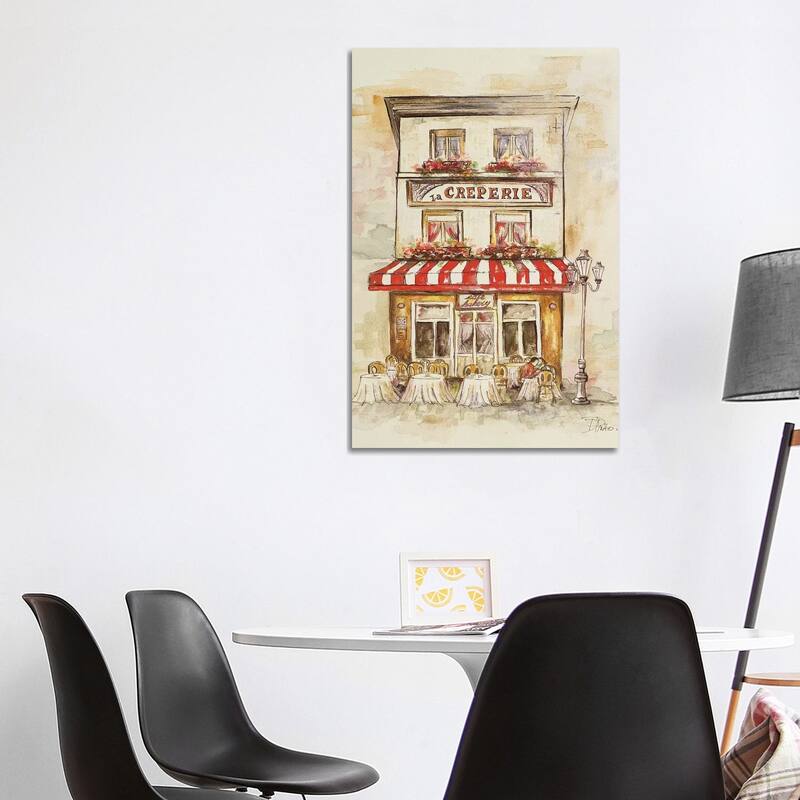 iCanvas "Cafe du Paris II" by Patricia Pinto Canvas Print - 40x26x1.5
