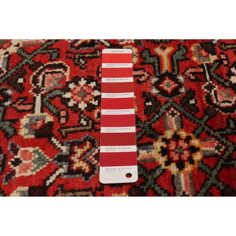 ECARPETGALLERY Hand-knotted Andelz Red Wool Rug - 5'2 x 10'3