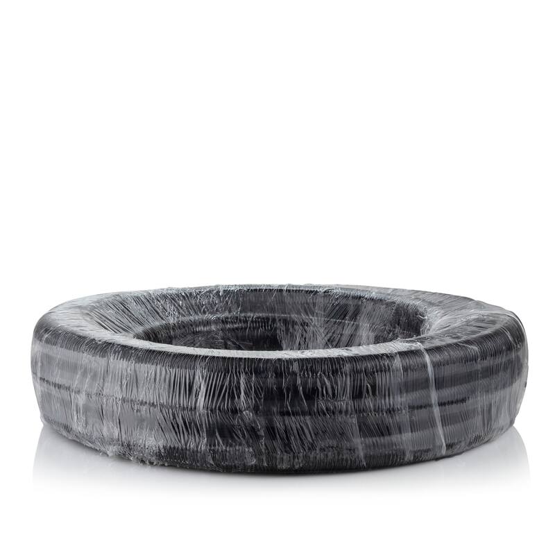 Alpine Black PVC Hose Tube, 1 Inch Diameter, 100 Ft Long - 100 FT LONG