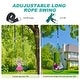 preview thumbnail 5 of 7, Hapfan 750 lbs 40'' Spider Tree Swing for Kids and Adults with 9.8 FT Swing Hanging Straps