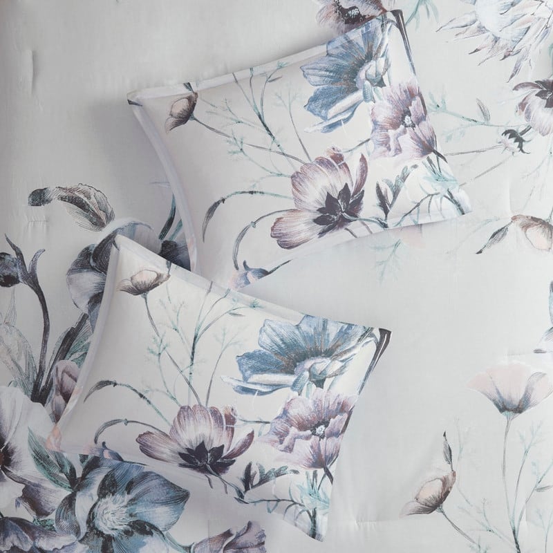 8 Piece Cotton Printed Comforter Set