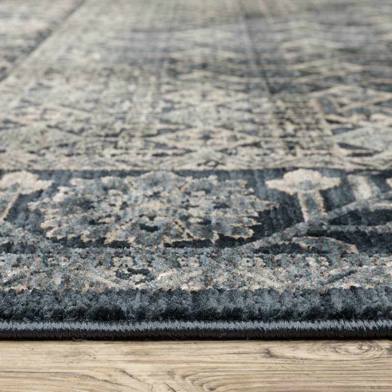 Style Haven Caiden Traditional Mosaic Center Area Rug