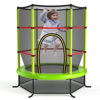 Costway 55" Kids Trampoline Bouncing Jumping Mat Recreational