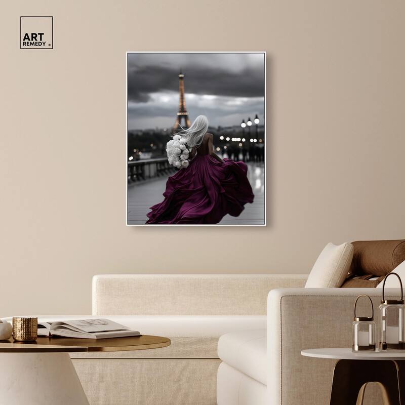 City of Love Canvas by Art Remedy
