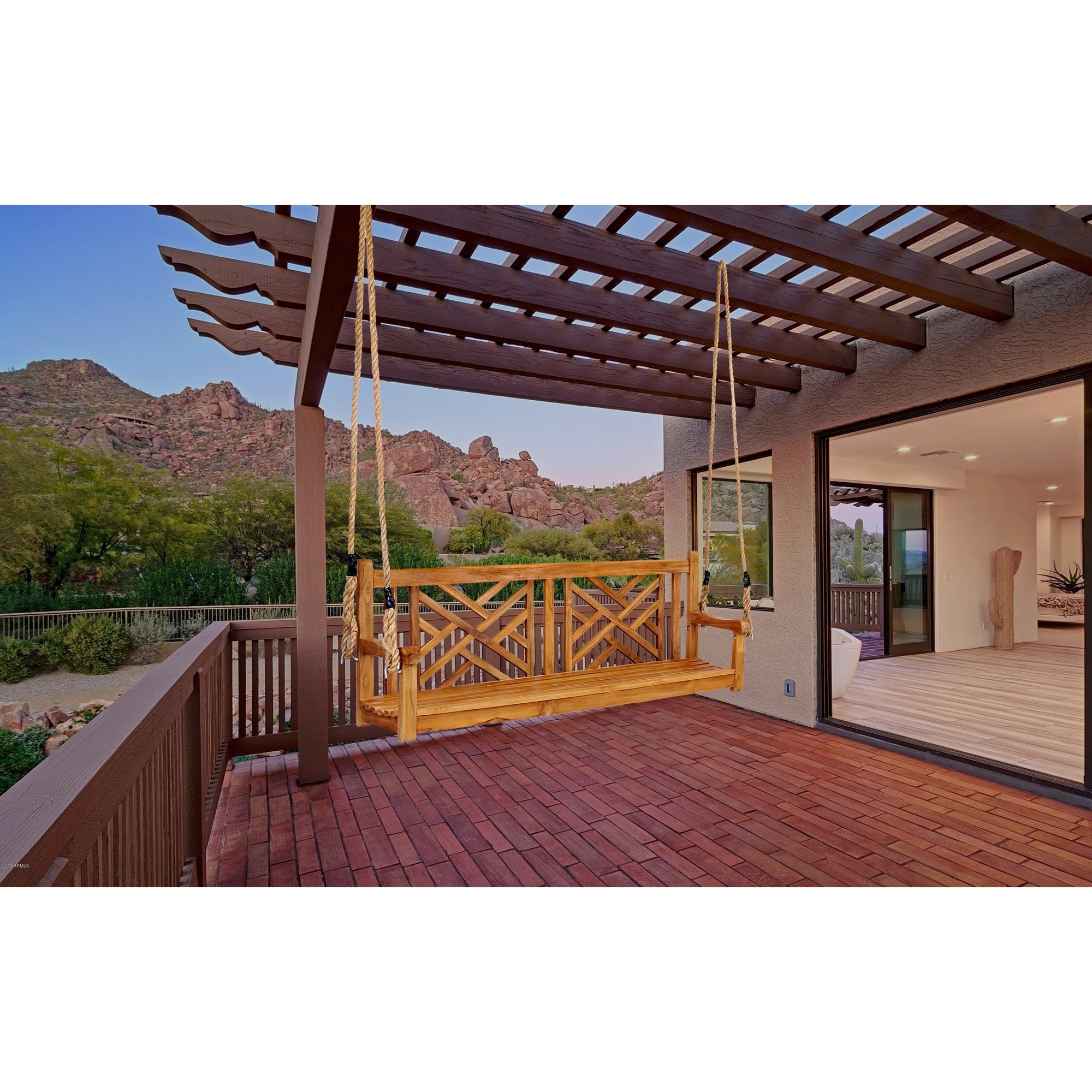 Porch swing 60 deals inch