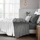 preview thumbnail 94 of 99, Superior Egyptian Cotton 650 TC Deep Pocket Sheet Set California King - 15"Deep Pocket - Grey