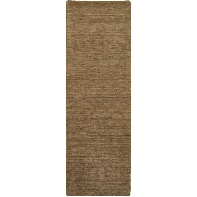 HomeRoots Solid Color Modern Runner Area Rug