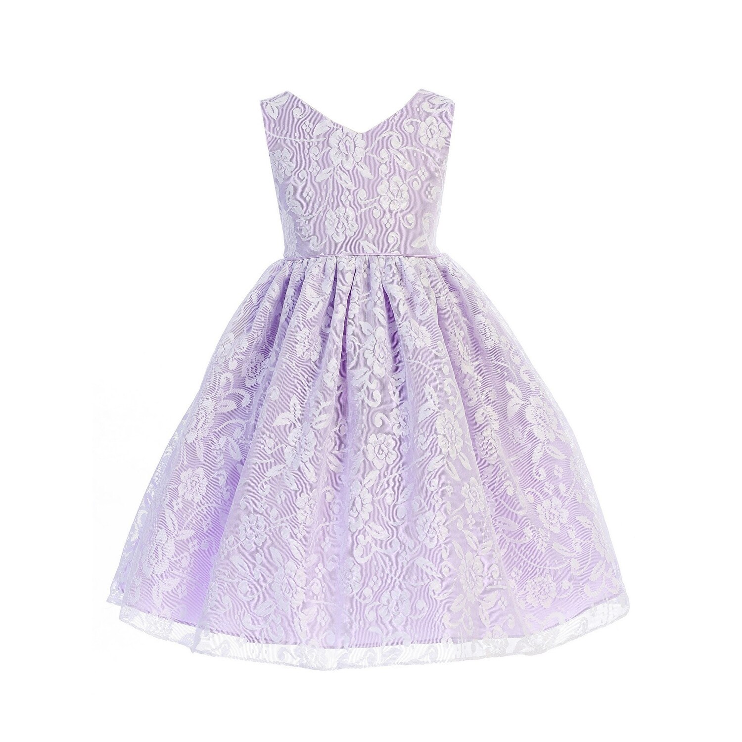 lilac kids dress