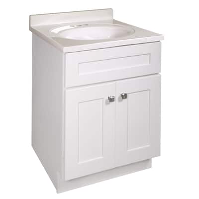 Design House Brookings 25" Free Standing Single Basin Vanity Set with