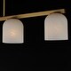 preview thumbnail 3 of 9, Maxim 21236 Scoop 4 Light 46" Wide Linear Pendant