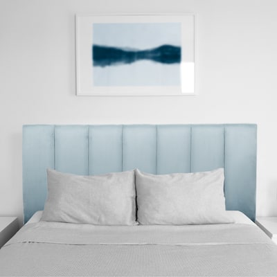 CorLiving Full, Helena Velvet Tufted Headboard