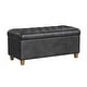 preview thumbnail 15 of 19, Copper Grove Caluire Button Tufted Storage Bench